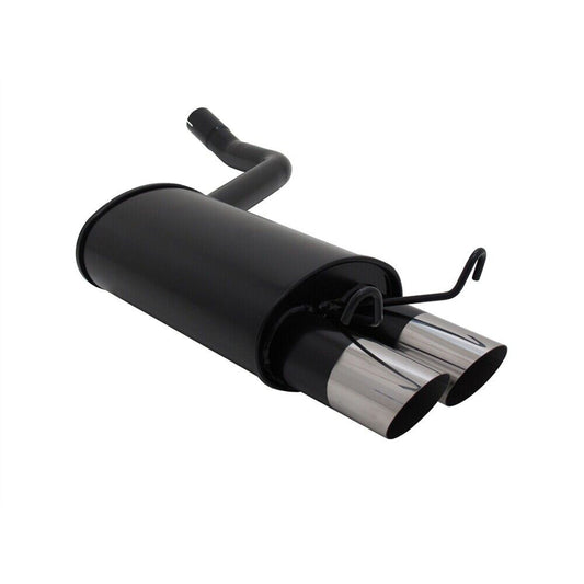 Novus Sportauspuff für Mercedes 190 W201 2x76 MS-Design Endschalldämpfer mit ABE