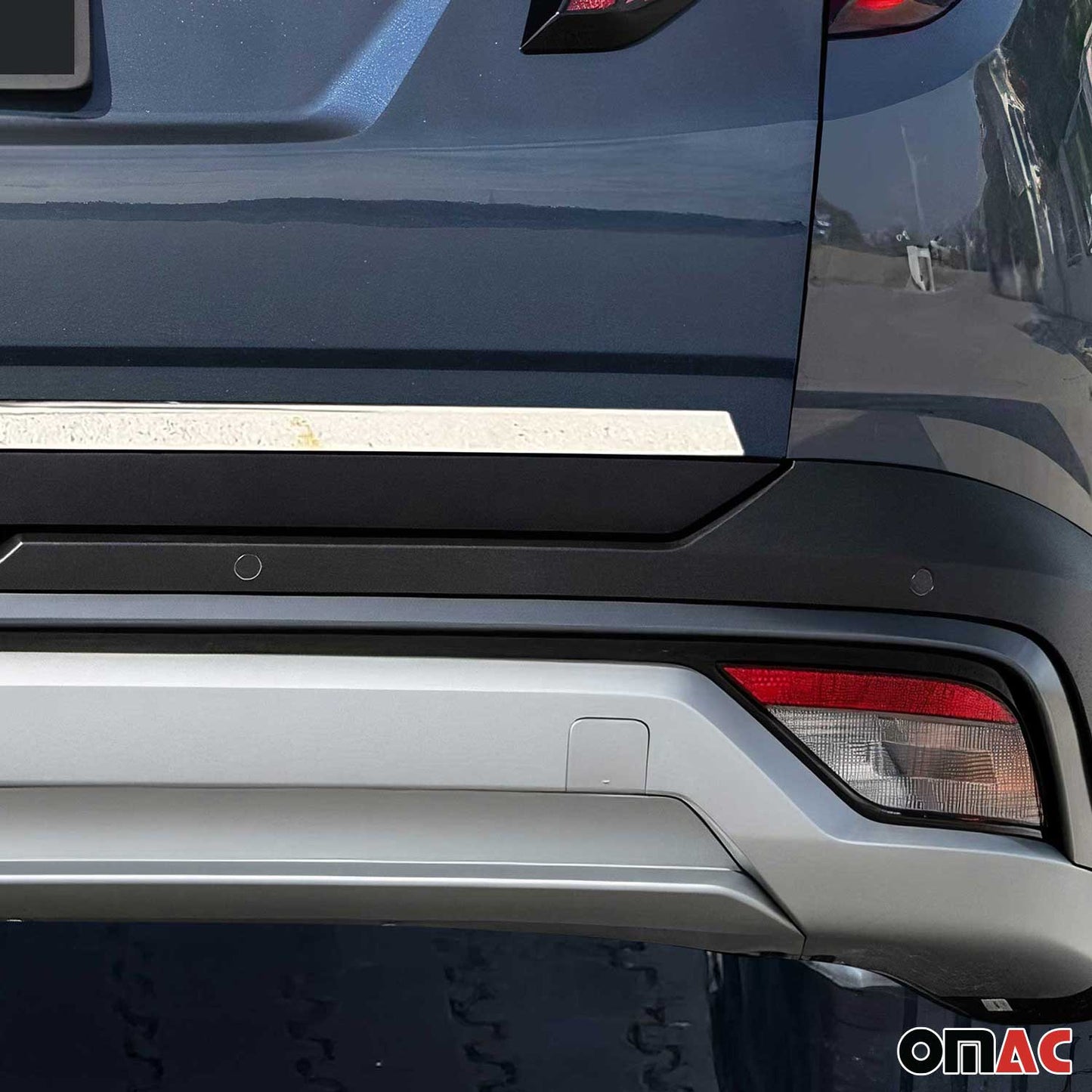 Bandă decorativă portbagaj pentru Hyundai Tucson 2020-2025, oțel inoxidabil cromat