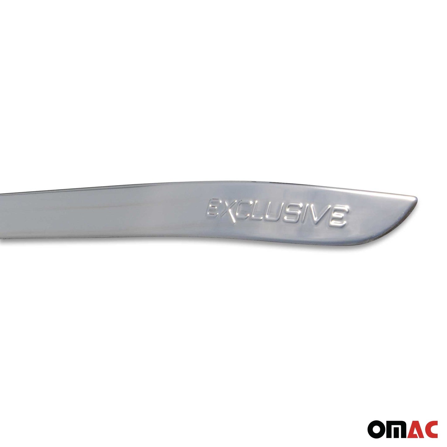 Ornamente prag portbagaj, ornamente hayon pentru Skoda Octavia 2013-2019, oțel inoxidabil cromat