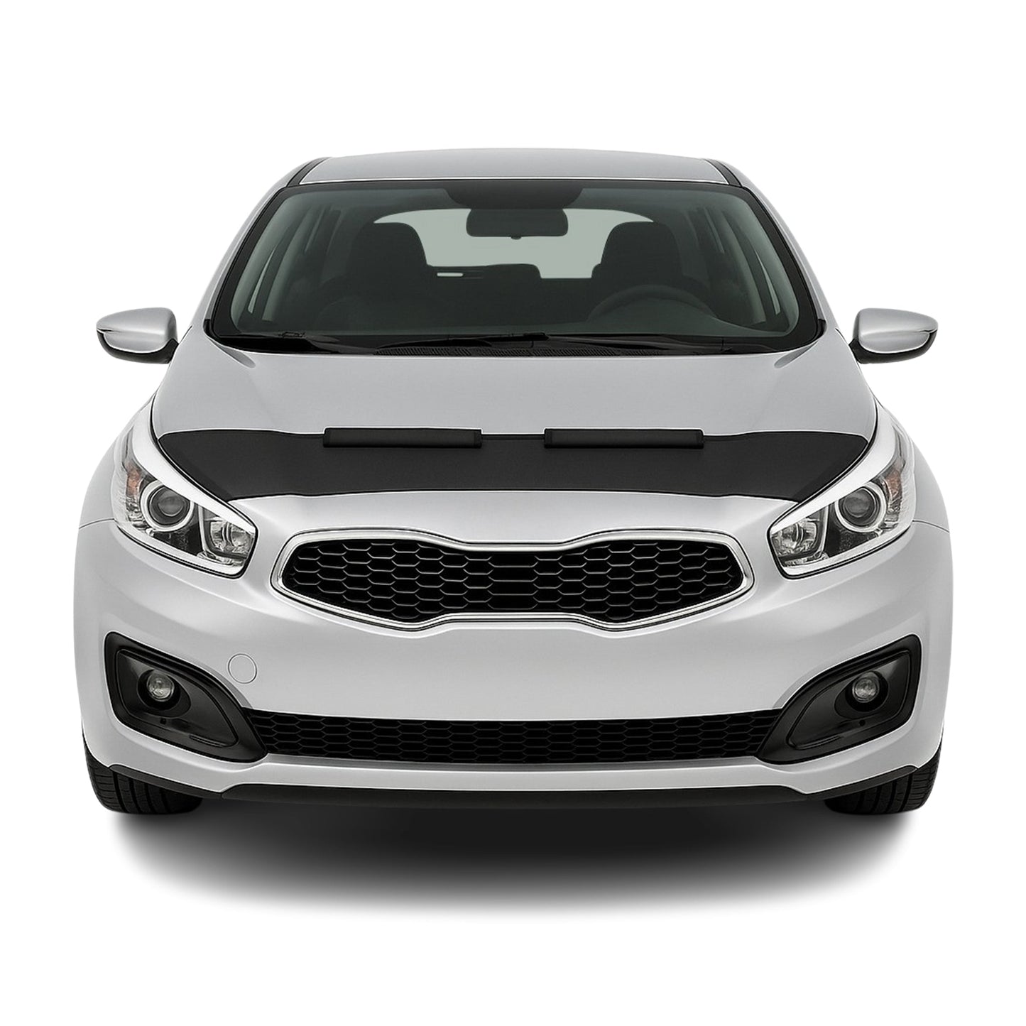 Protecție capotă anti-ciobire pentru Kia Ceed 2012-2016, jumătate neagră