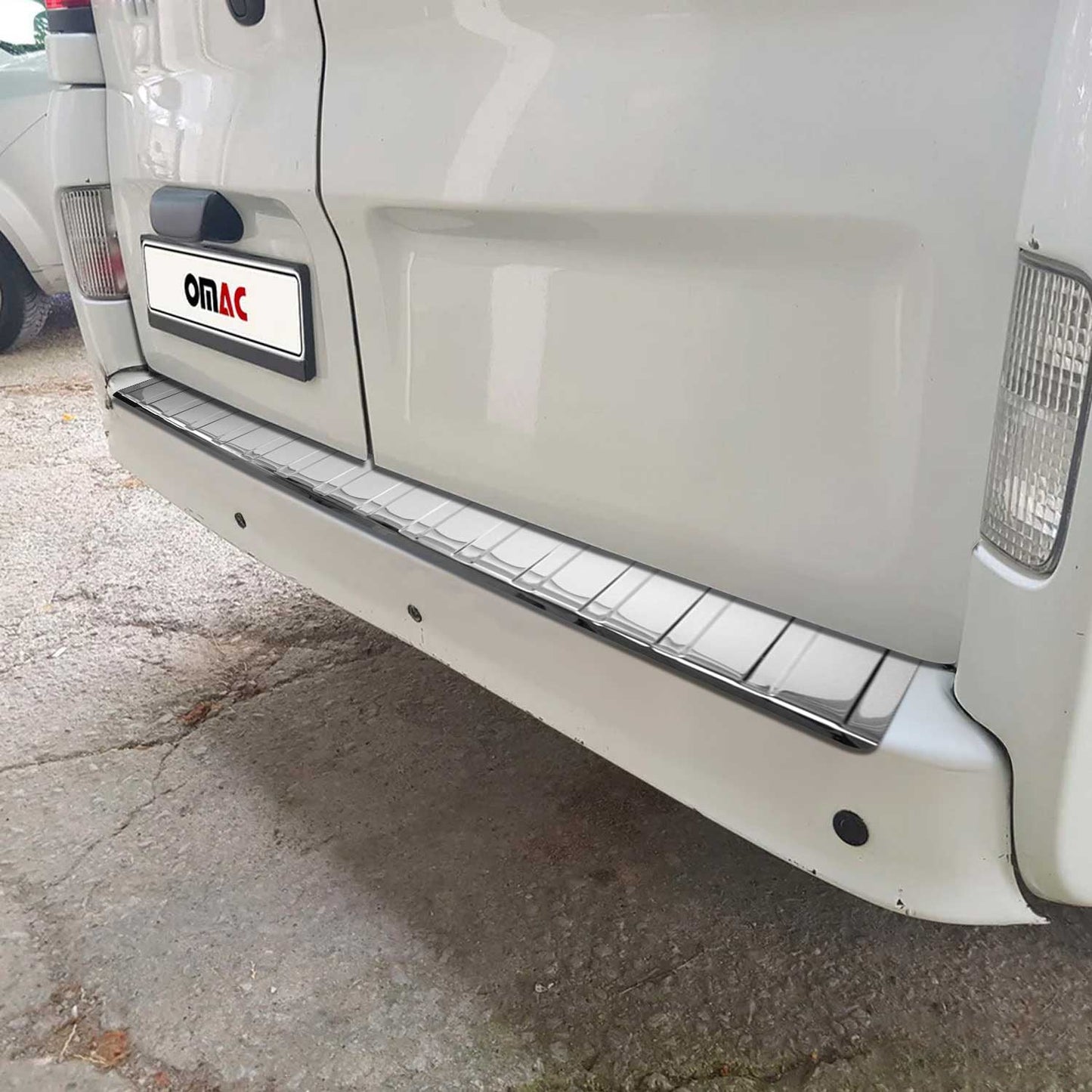 Ladekantenschutz Stoßstangenschutz für Fiat Talento 2016-2024 Edelstahl Silber