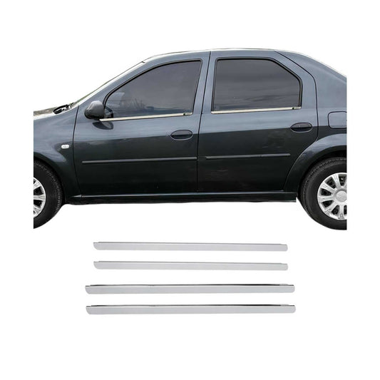 Fensterleisten Zierleisten für Dacia Logan MCV Kombi 2006-2012 Edelstahl 4tlg