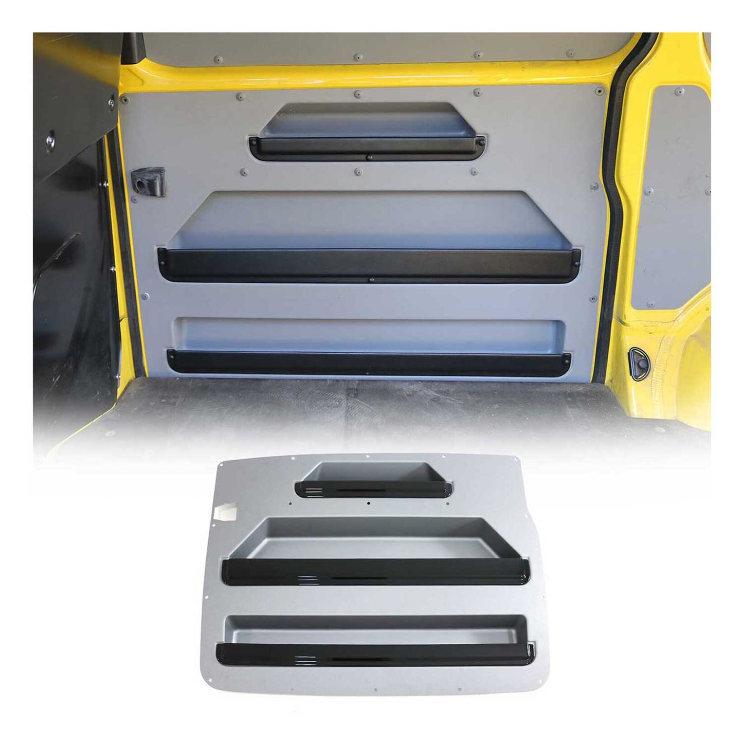 Heckklappenverkleidung für VW T5 T6 Transporter 2003-2024 Schiebetür Rechts