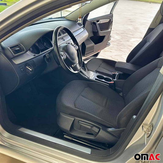 Ornamente prag uși pentru VW Passat B7 2010-2015, crom periat, 4x