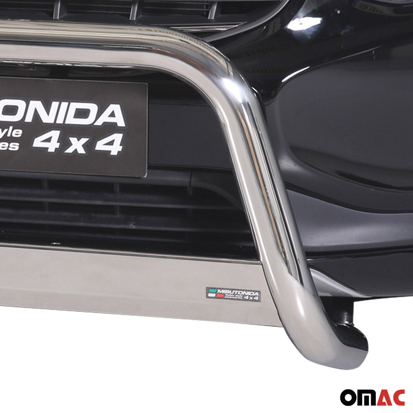 Bară de protecție/buton față pentru Volvo XC60 2013-2017 ø63mm oțel argintiu protecție