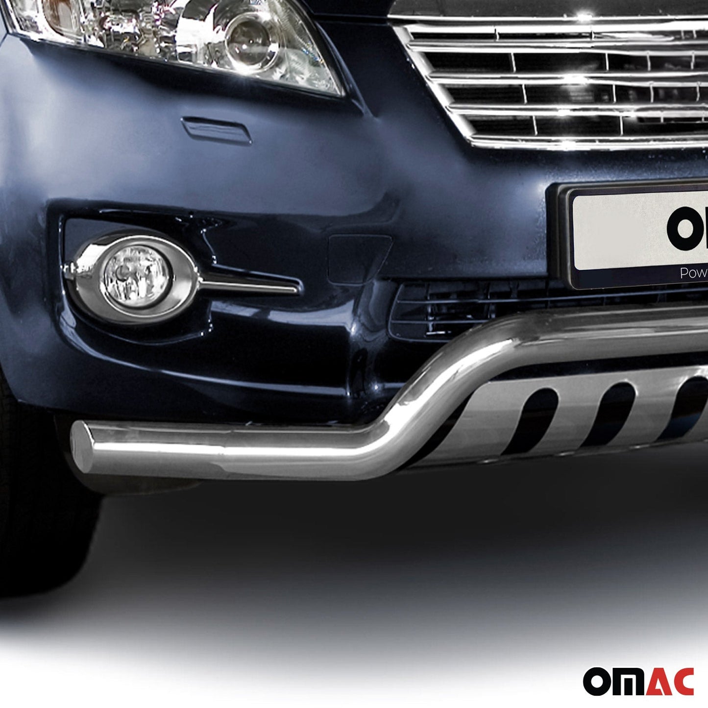 Bară de protecție/buton față pentru Toyota RAV4 2010-2013, oțel inoxidabil cu ABE (omologare de tip germană), argintiu