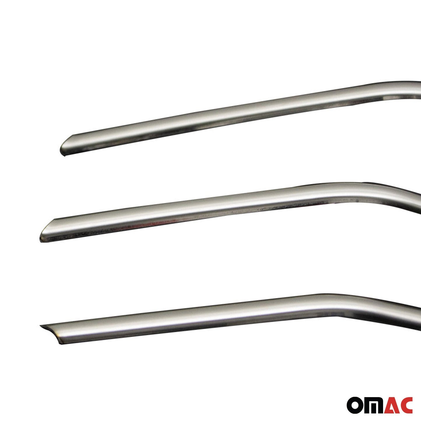 Kühlergrill Leisten Grillleisten für Renault Megane 2015-2025 Chrom Silber 7x