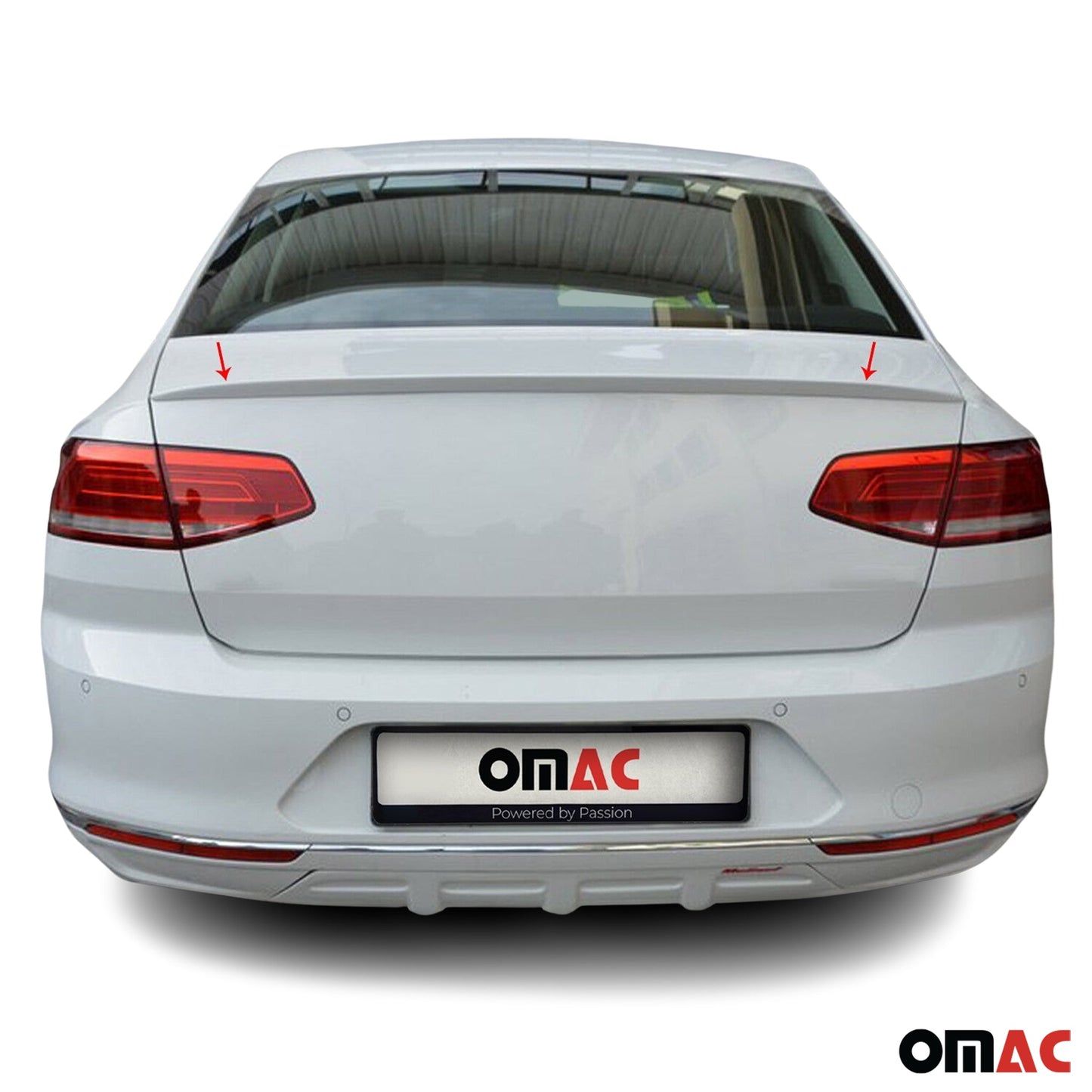 Eleron spate, eleron plafon, margine spate pentru VW Passat B7 2010-2015 sedan, amorsat ABS