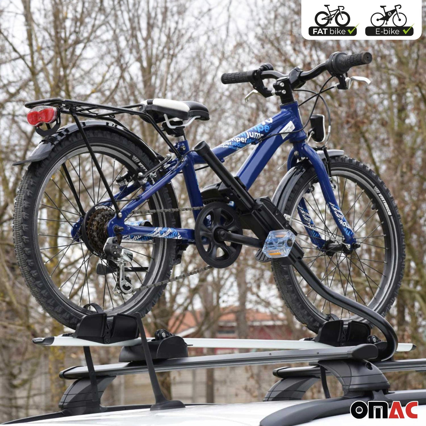 2x Suport de bicicletă Farad până la 25 kg Suport de bicicletă de plafon ABE P-Style E-Bike FatBike