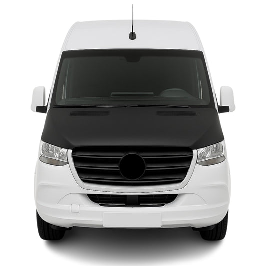 Steinschlagschutz Haubenbra für Mercedes Sprinter W907 2018-2025 Schwarz