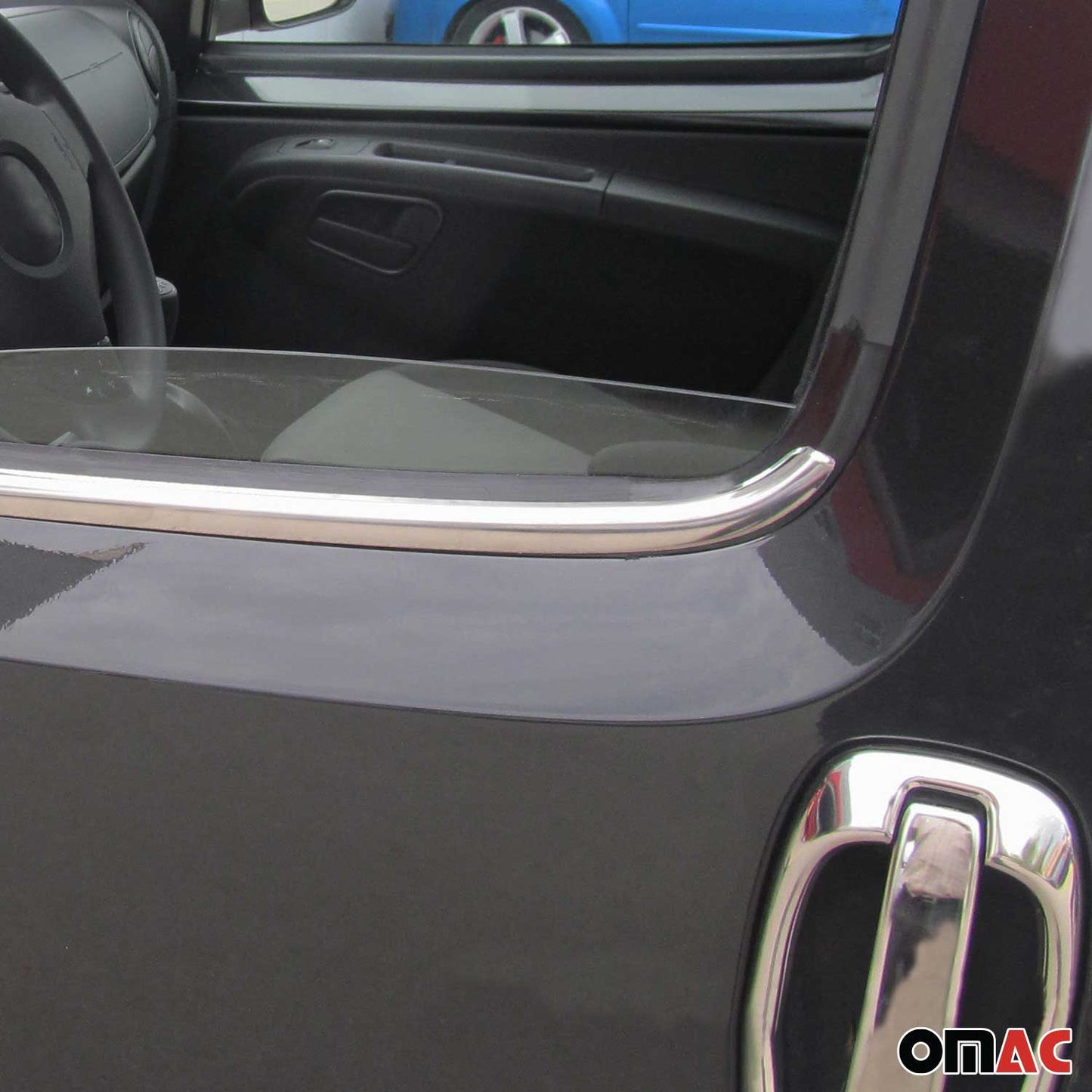 Fensterleisten Zierleisten für Peugeot Bipper 2008-2024 Edelstahl Chrom 2tlg