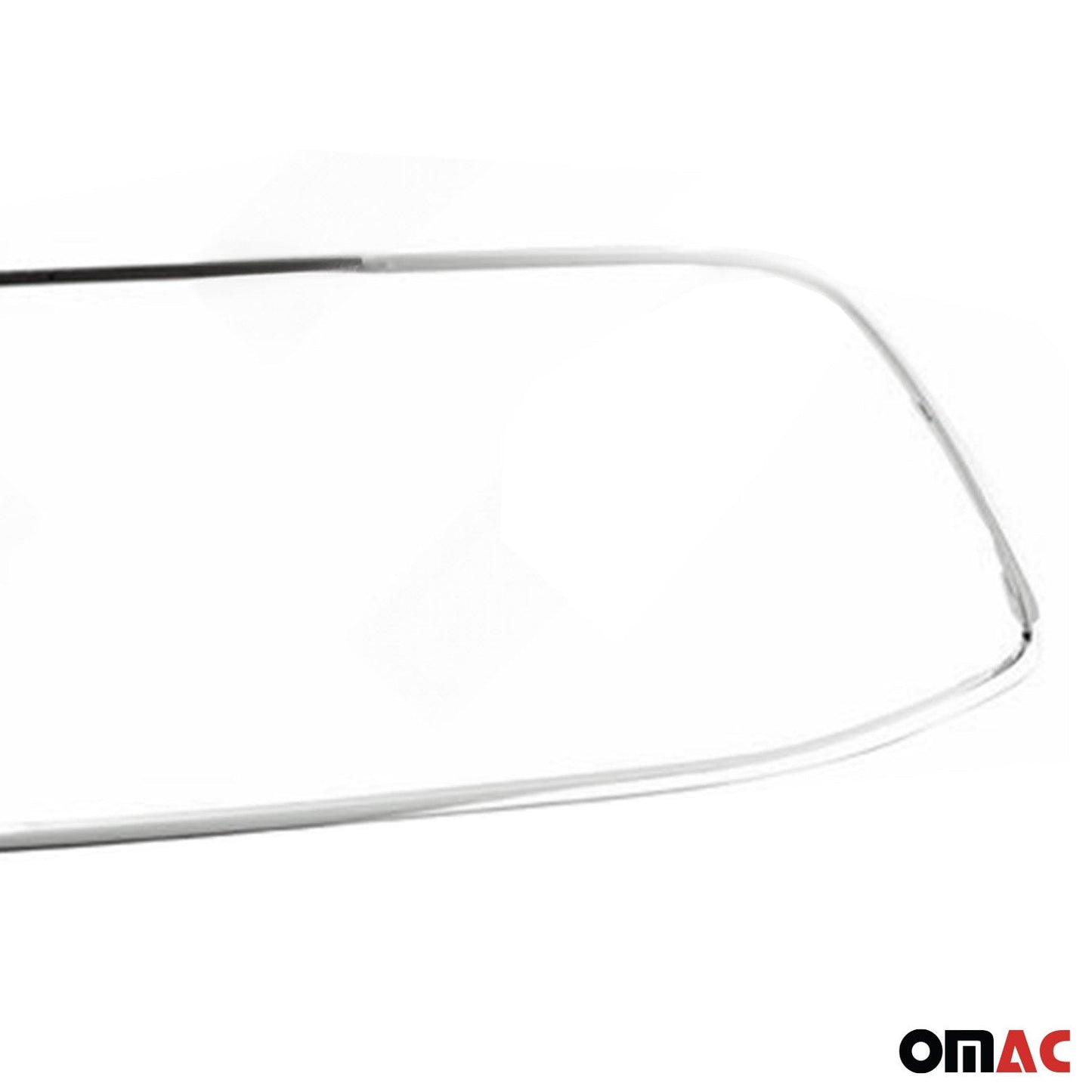 Ramă și benzi grilă pentru Ford Connect 2009-2014, oțel inoxidabil, argintiu