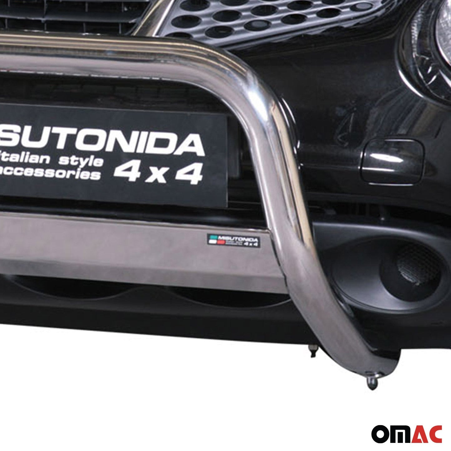 Frontbügel Frontschutzbügel für Nissan Juke 2010-2019 ø63mm Stahl Silber Schutz