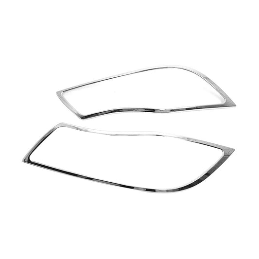 Frontlicht Rahmen Scheinwerfer Blende für BMW 3er E90 2005-2013 Chrom ABS 2x