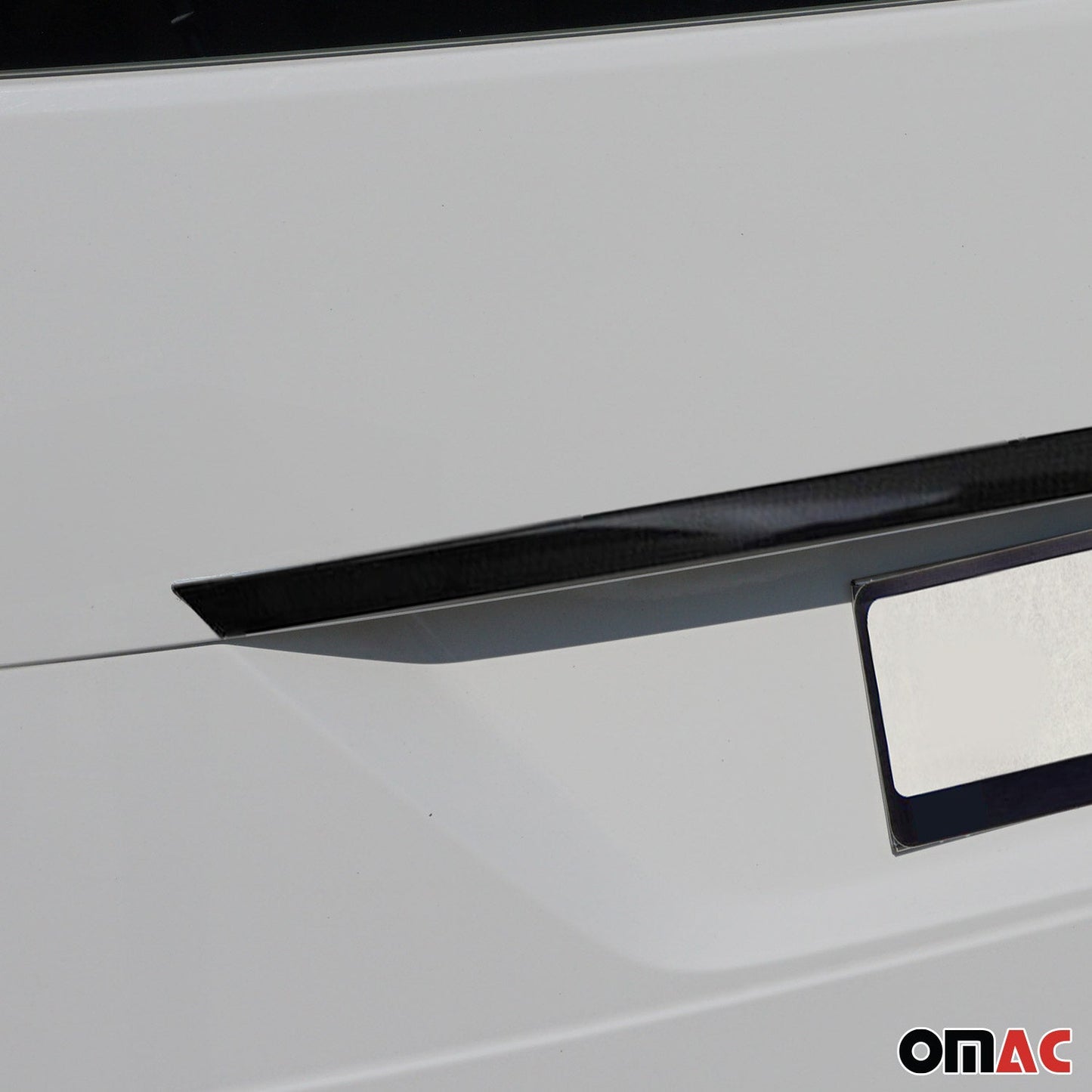 Kofferraumleiste Heckklappe Leiste für VW Caddy 2015-2020 Kohlefaser Carbon