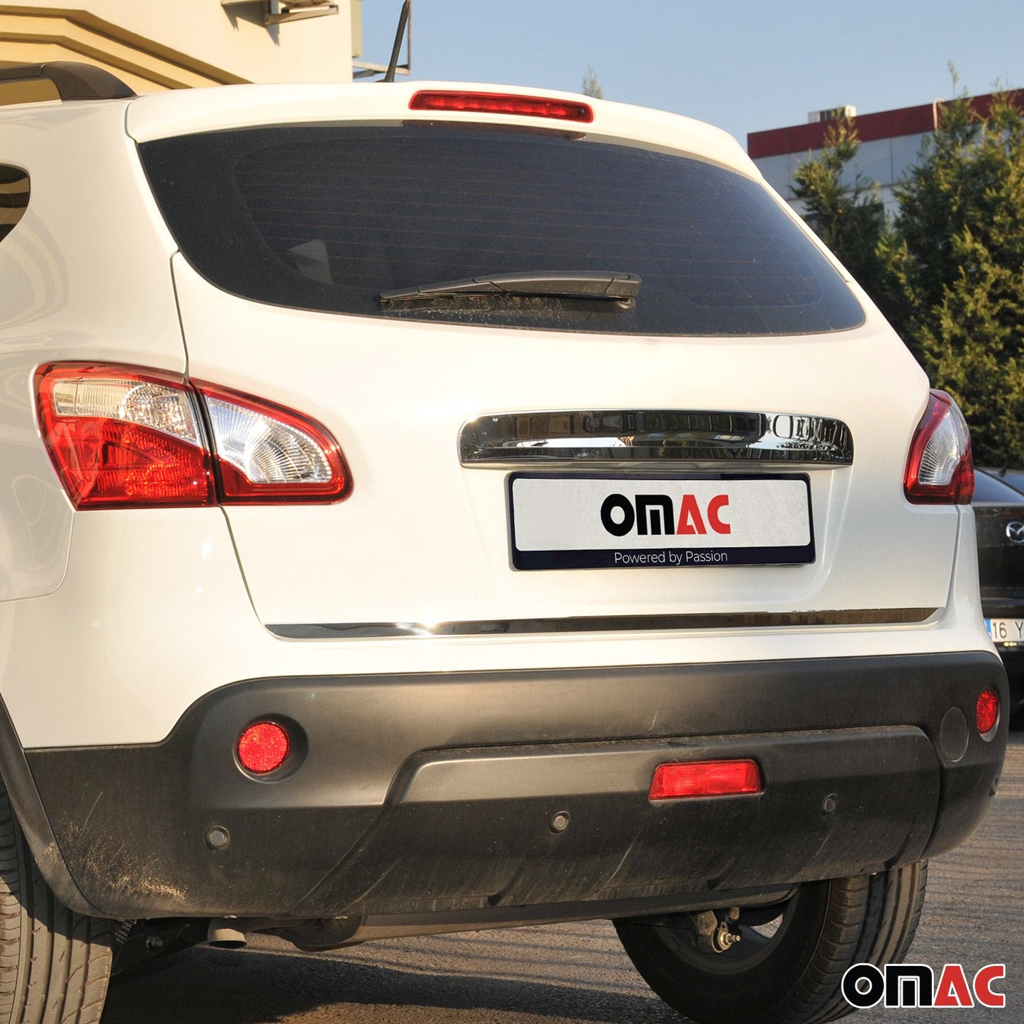 Kofferraumleiste Heckleiste für Nissan Qashqai J10 2006-2014 Untere Edelstahl