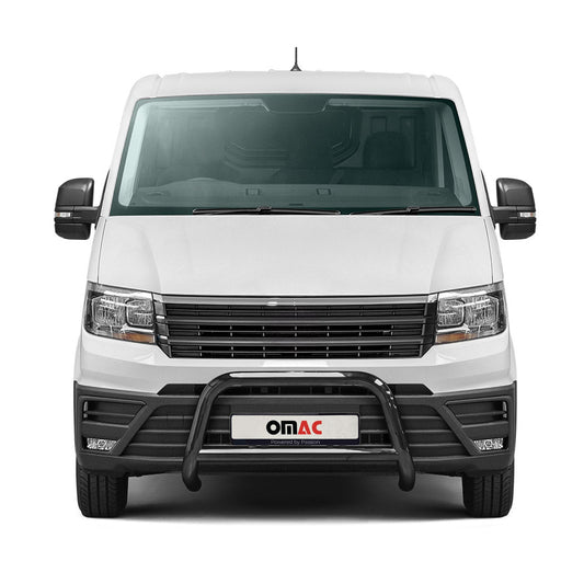 Frontbügel Frontschutzbügel für VW Crafter 2017-2025 ABE Stahl Schwarz