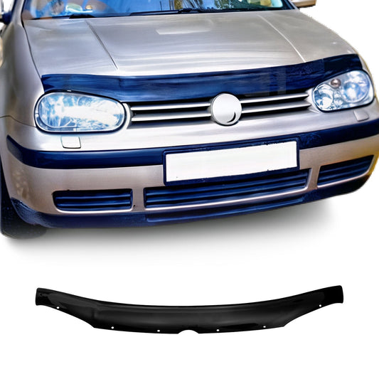 Motorhaube Deflektor Insekten Steinschlagschutz für VW Golf 1997-2006 Dunkel
