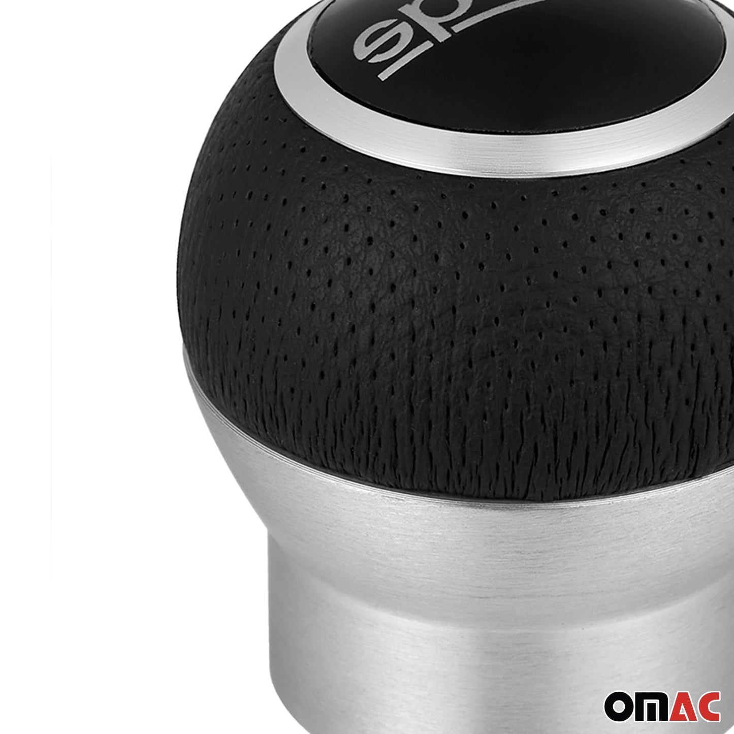 SPARCO Schaltknauf Schalthebel Schaltknopf Aluminium Kunstleder mit Sparco Logo