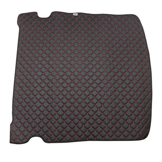 Kofferraumwanne Kunstleder für BMW 4er Coupe F32 2013-2020 Schwarz Rot