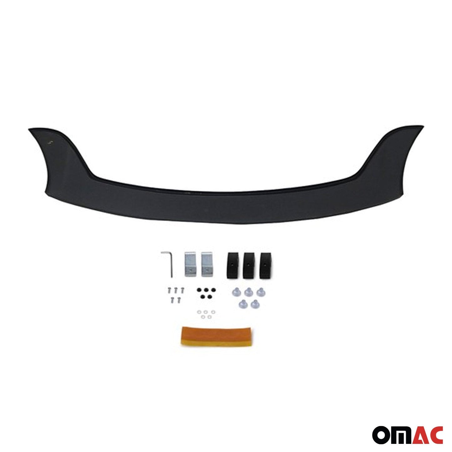 Motorhaube Deflektor Steinschlagschutz für Fiat 500L 2013-2024 Kunststoff 1 tlg