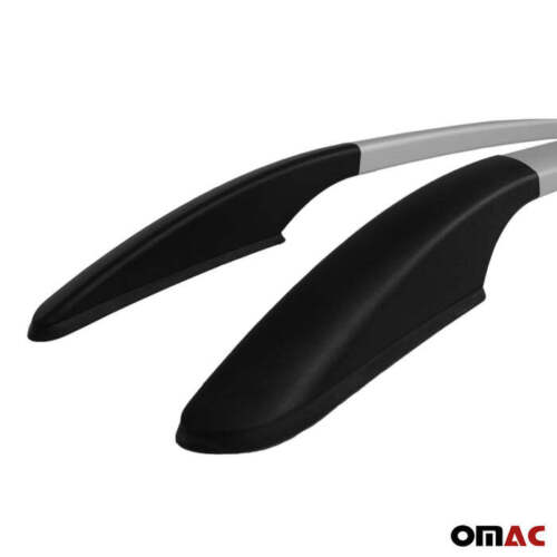 Dachreling Dachgepäckträger für Opel Combo D 2012-2019 L2 Langer Alu Grau