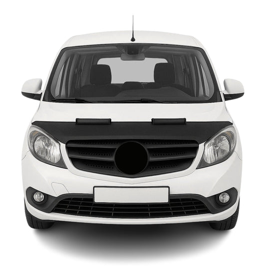 Haubenbra Steinschlagschutz Bonnet Bra für Mercedes Citan 2013-2025 Schwarz Halb