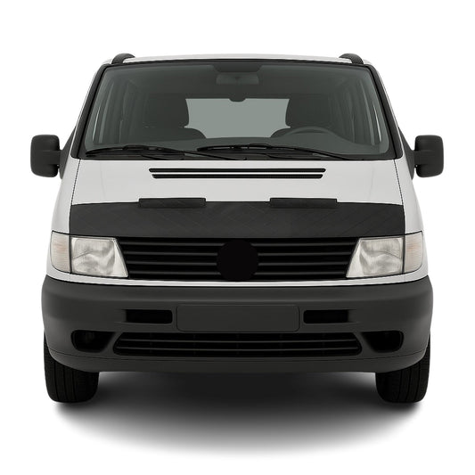 Schwarz Haubenbra Steinschlagschutz für Mercedes Vito W638 1996-2003 Halb