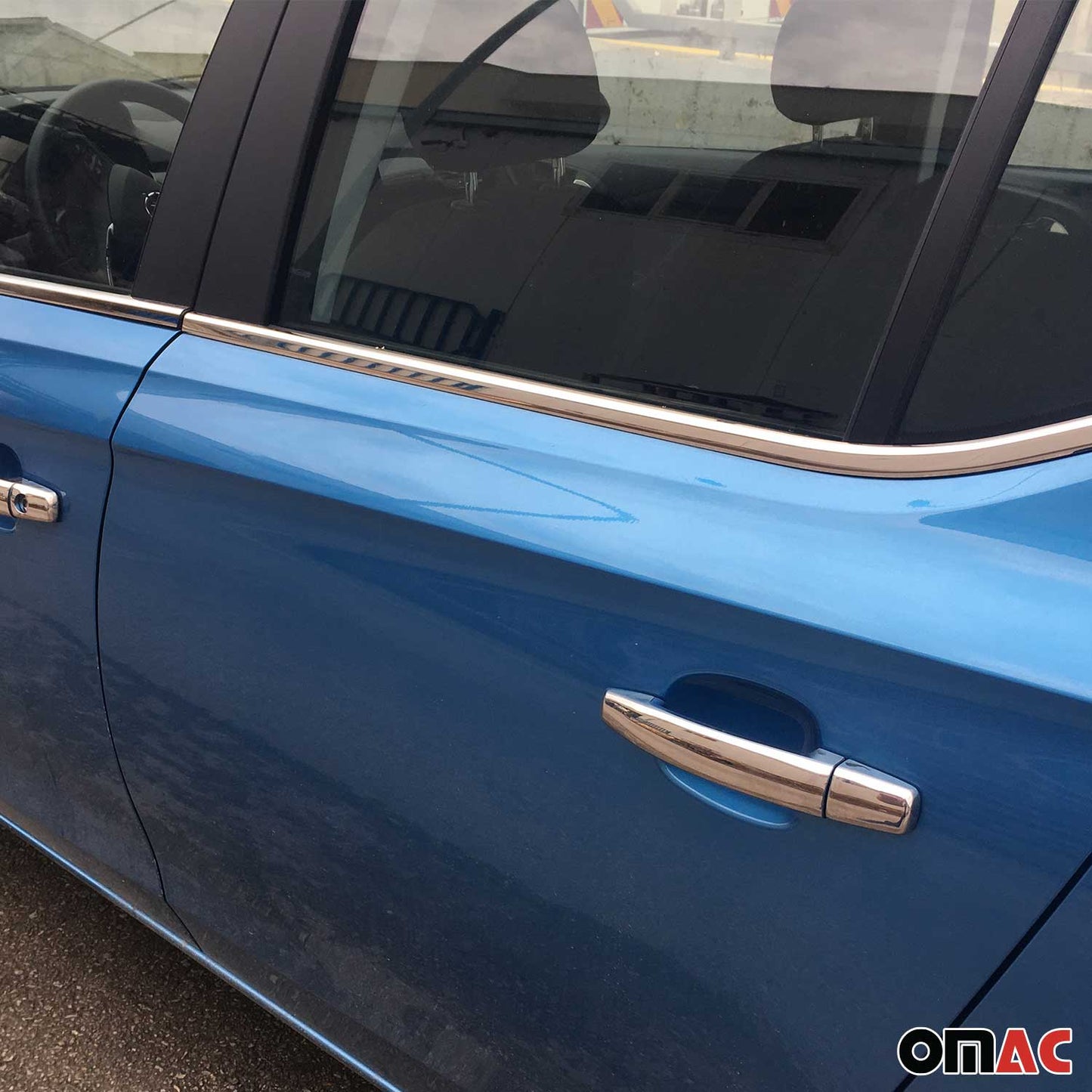 Fensterleisten Zierleisten für Opel Corsa 2015-2019 Edelstahl Chrom 6tlg