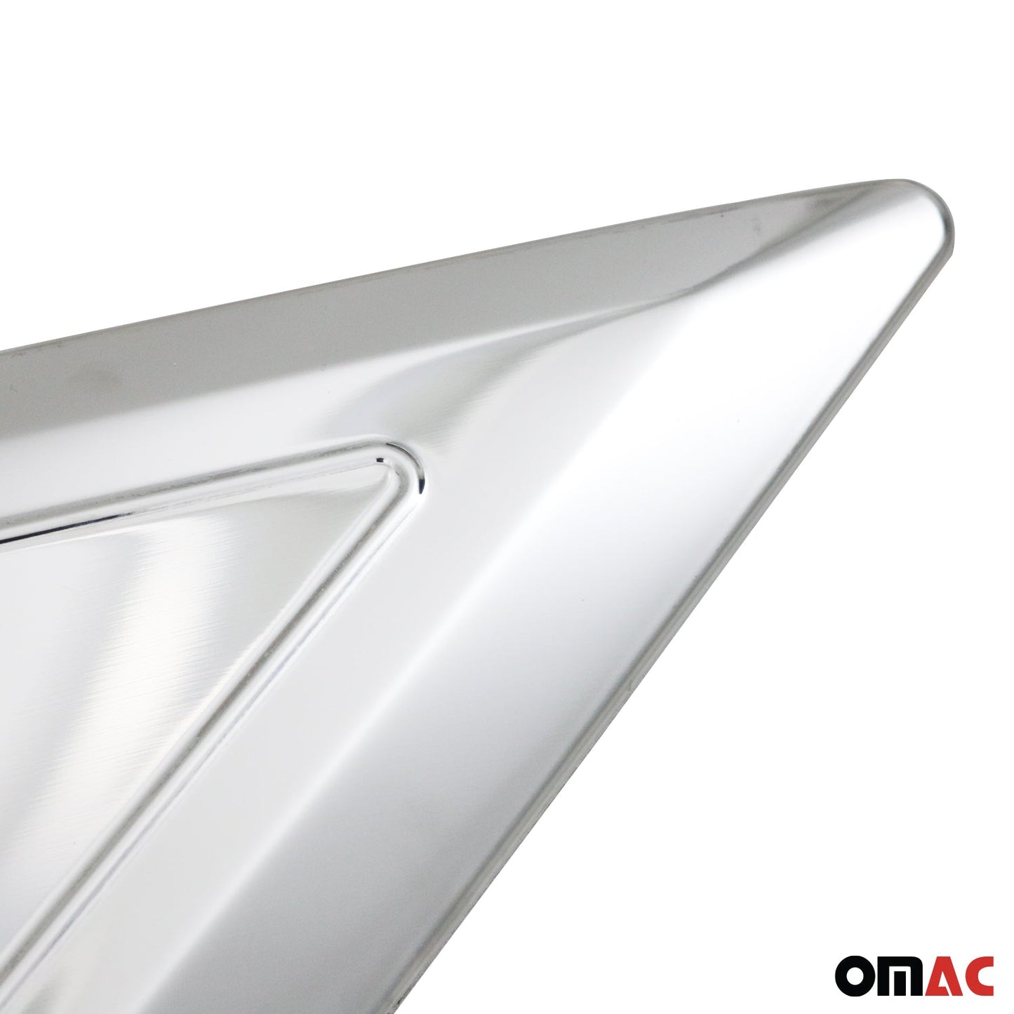 Ornamente triunghiulare geam pentru Mercedes Sprinter W907 2018-2025 oțel inoxidabil 2x