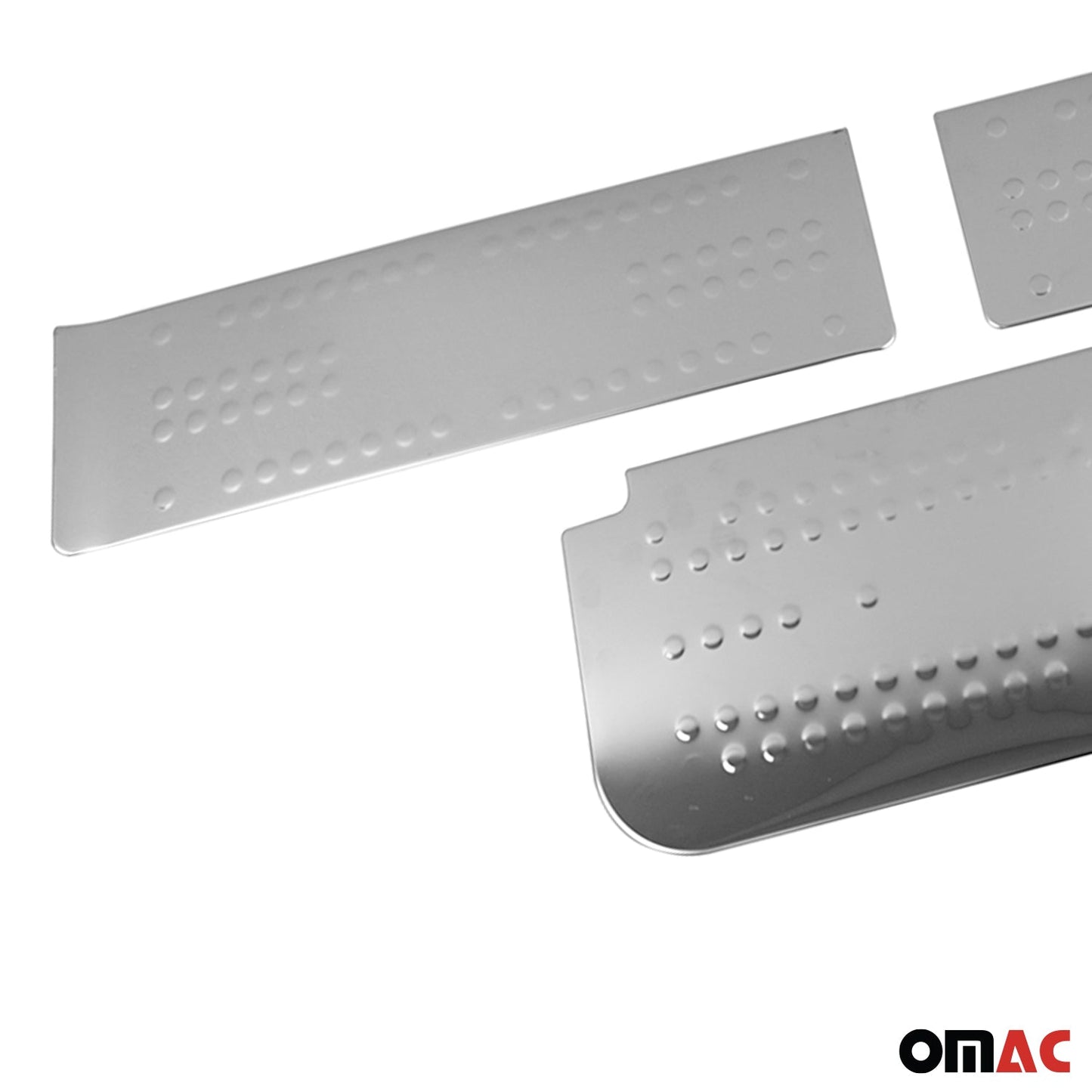 Ornamente prag uși pentru Nissan NV300 2016-2024, oțel inoxidabil, argintiu, set 3 piese