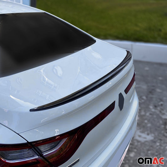 Heckspoiler Dachspoiler für Renault Megane 2016-2025 Stufenheck Schwarz ABS