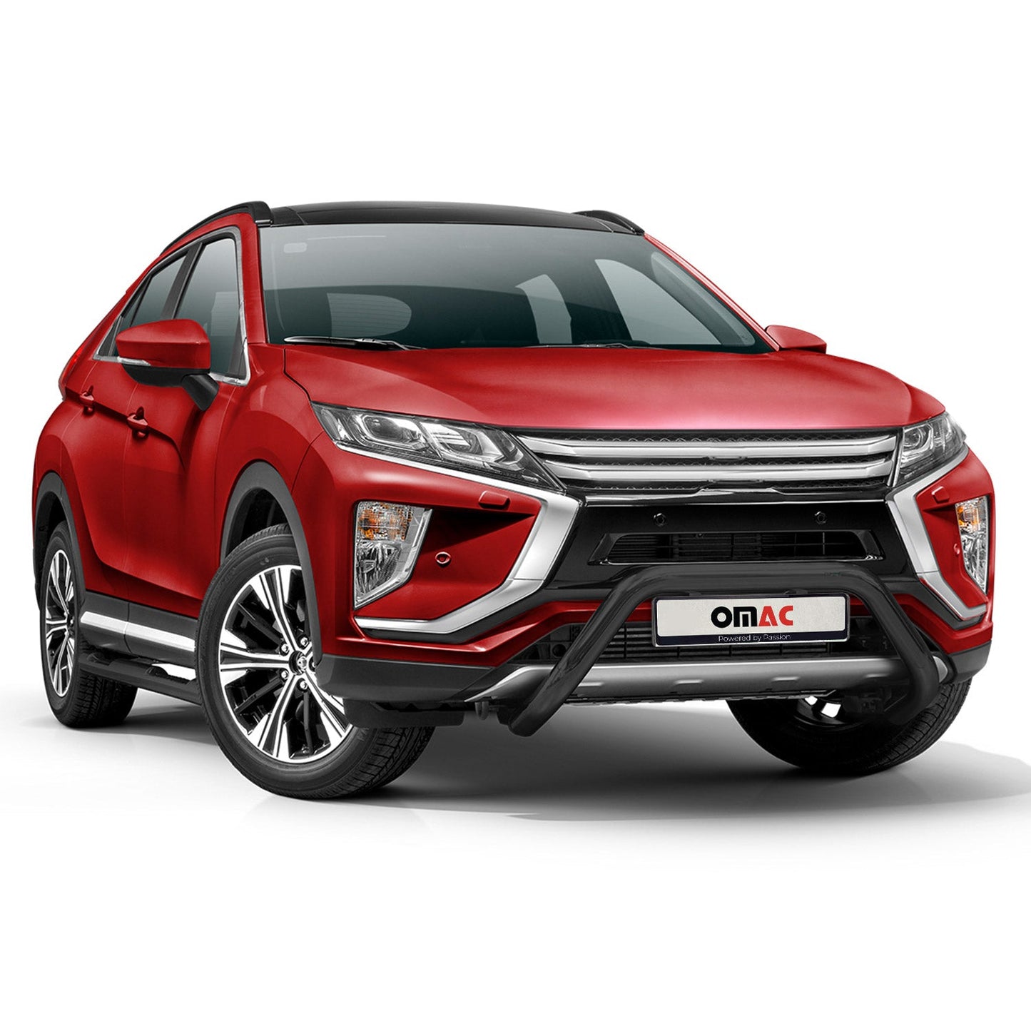 Bară de protecție/buton față pentru Mitsubishi Eclipse Cross 2017-22, omologată ABE, neagră
