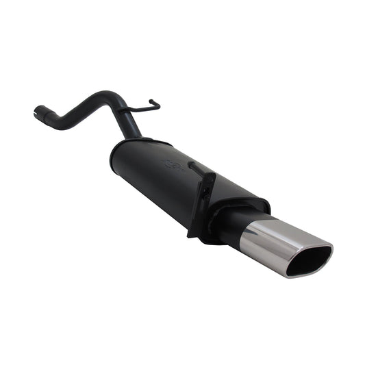Novus Sportauspuff für Opel Corsa D 135x75mm Endschalldämpfer mit ABE