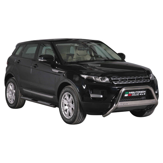 Stahl Seitenschweller Schwellerrohre für Range Rover Evoque 2011-2015 Schwarz