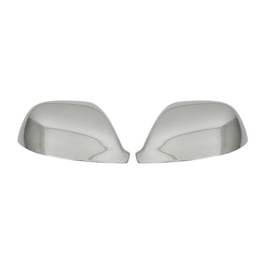 Spiegelkappen Spiegelabdeckung für VW Amarok 2010-2025 Chrom ABS Silber 2tlg