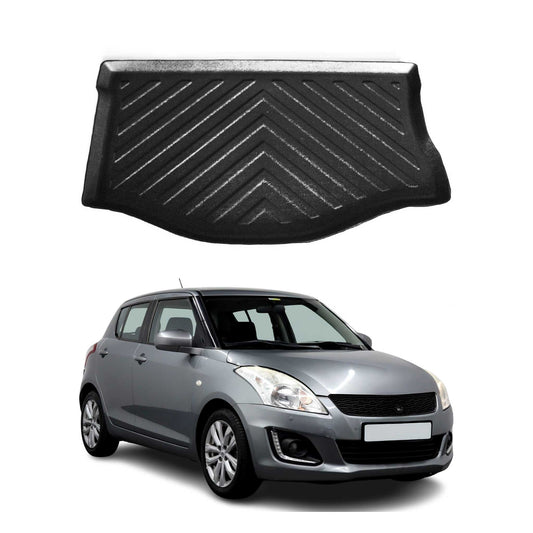 Protecție portbagaj/căptușeală bagaje pentru Suzuki Swift 2010-2025 hatchback 5 uși, cauciuc