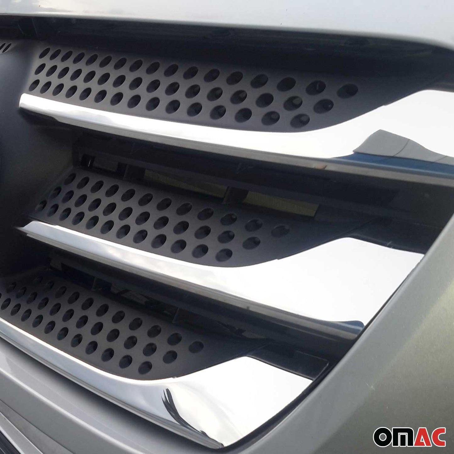 Benzi decorative grilă radiator pentru Mercedes Vito W447 2014-2019, cromate, 5x
