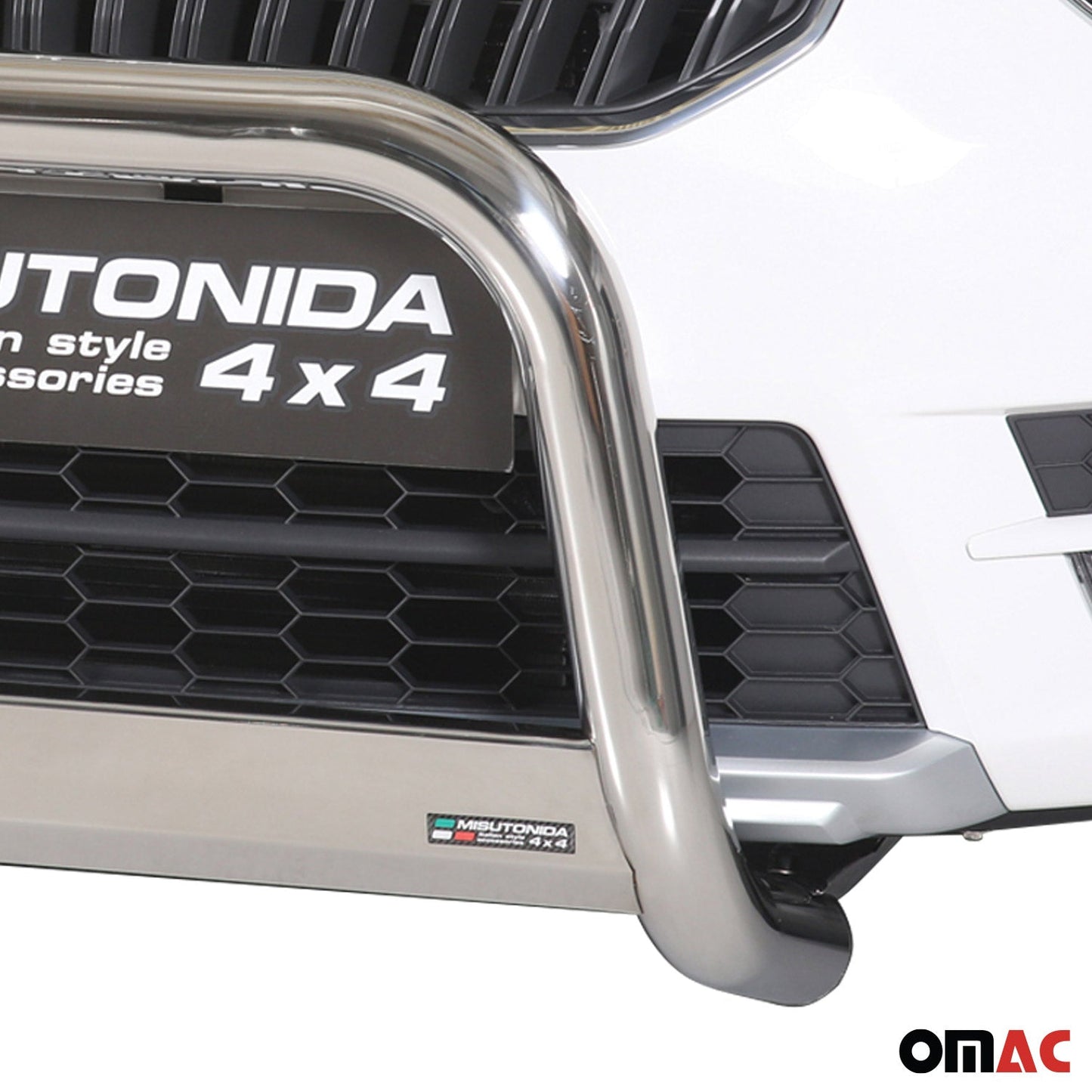 Frontbügel Frontschutzbügel für Skoda Yeti 2014-2017 ø63mm Stahl Silber Schutz