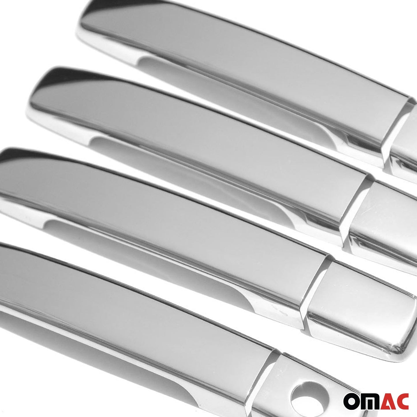 Türgriff Blende Türgriffkappen für Nissan Navara 2010-2015 4-Tür Edelstahl 8x