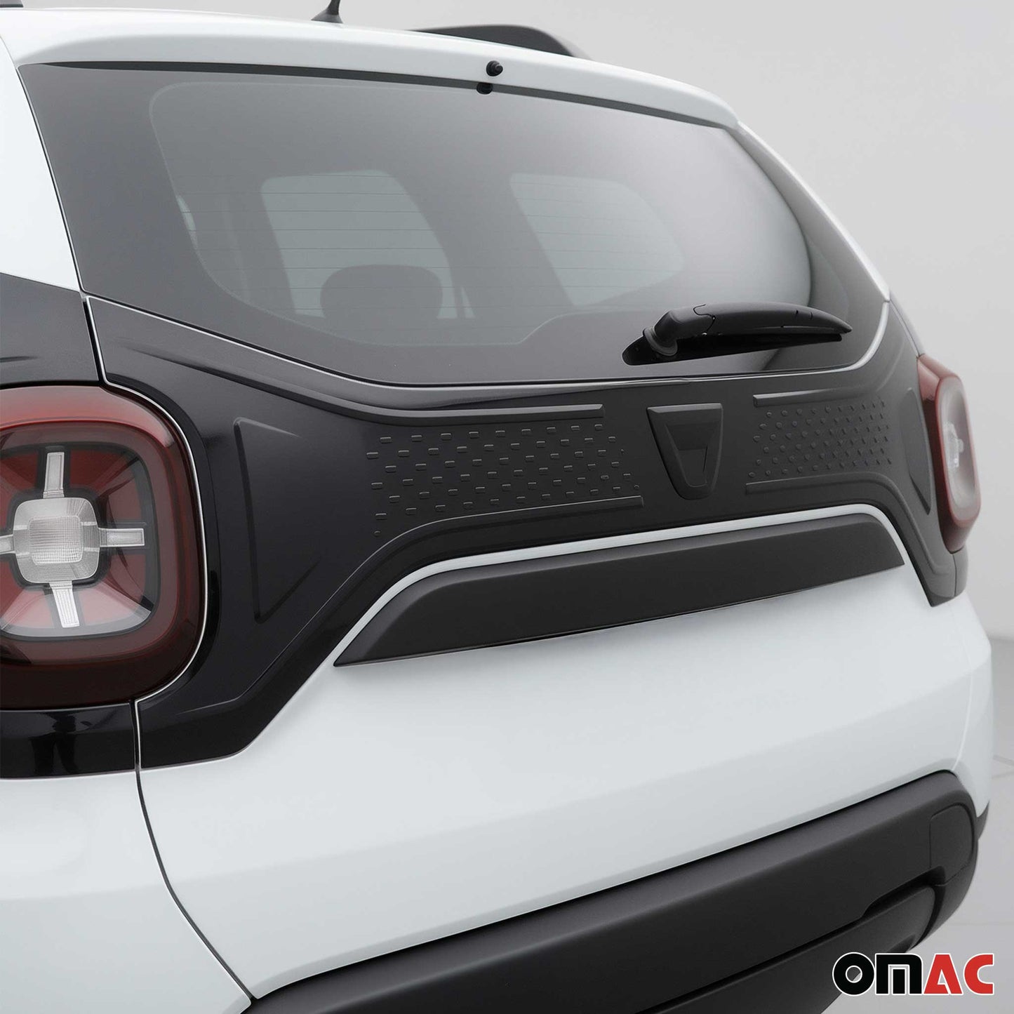 Heckklappenschutz Heckklappenabdeckung für Dacia Duster 2018-2023 ABS 3tlg