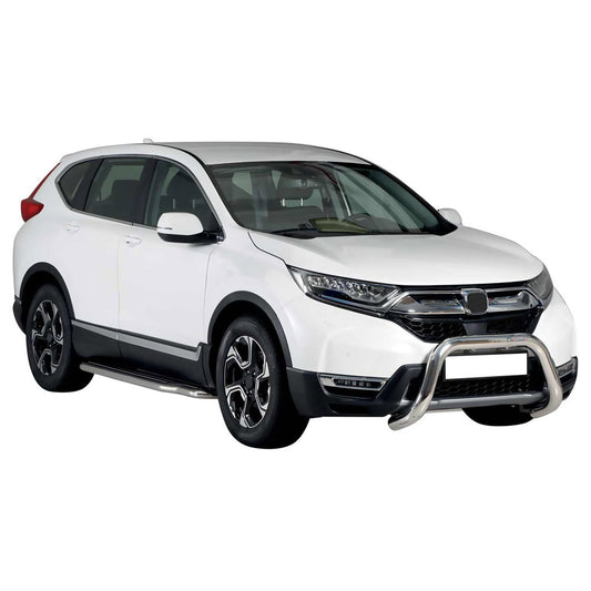 Frontbügel Frontschutzbügel für Honda CR-V VH 2019-2025 ø76mm Stahl Silber