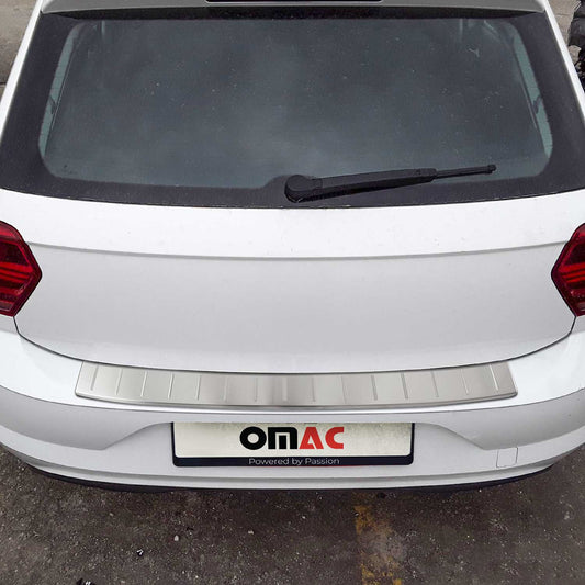 Apărătoare prag/bară de protecție pentru VW Polo 2017-2025, oțel inoxidabil periat