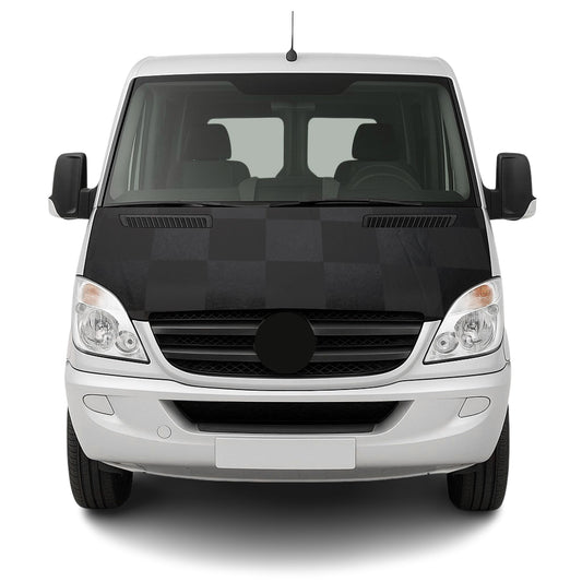 Protecție capotă auto Mercedes Sprinter 2006-2013 în carouri