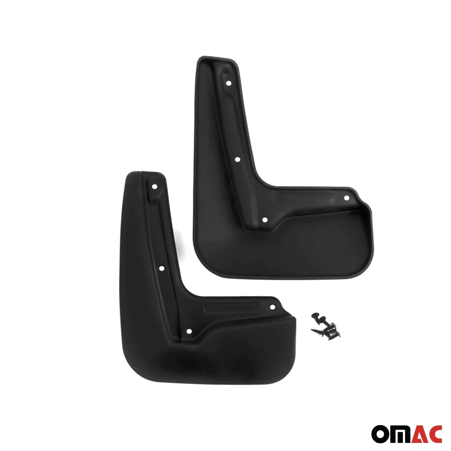 Schmutzfänger Spritzschutz Kotflügel für VW Polo 2009-2014 Kunststoff Schwarz 4x