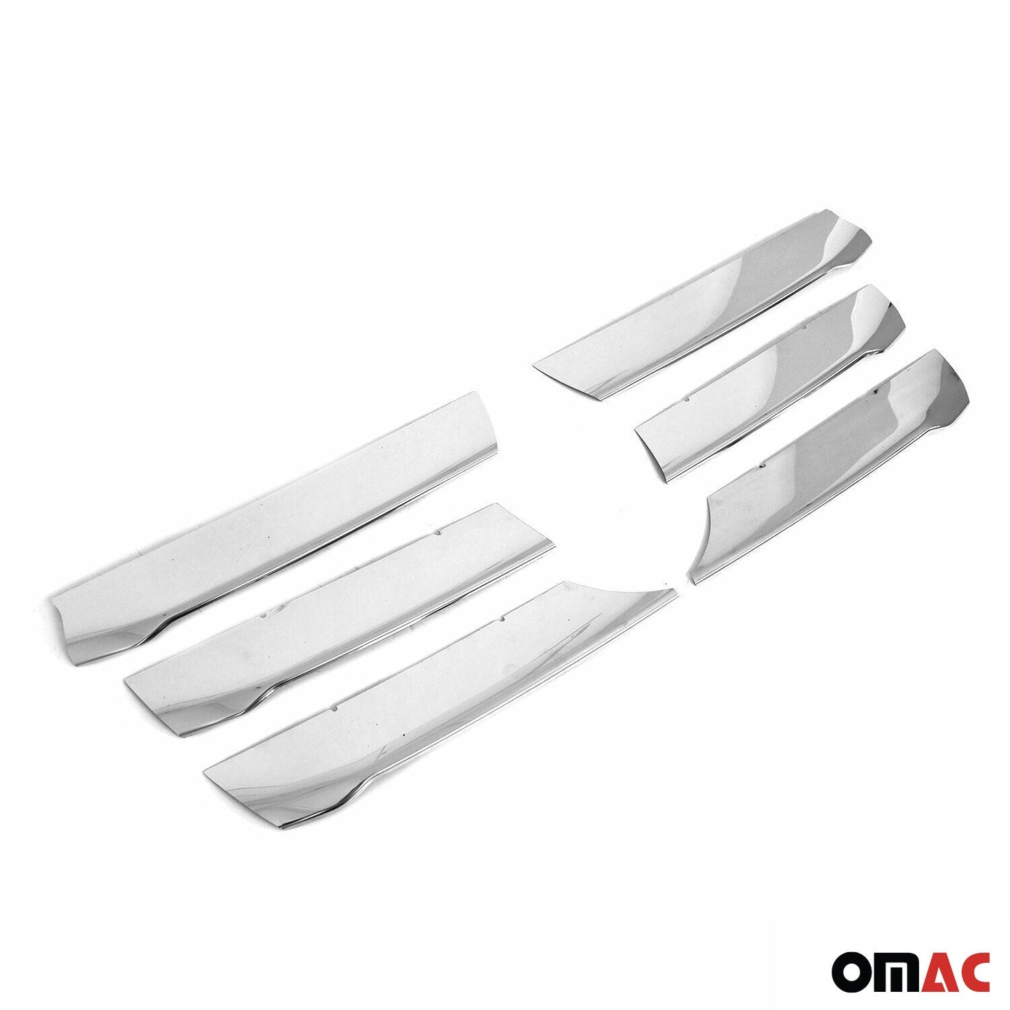 Kühlergrill Leisten Grillleisten für Mercedes Sprinter 2018-2025 Chrom Silber 6x