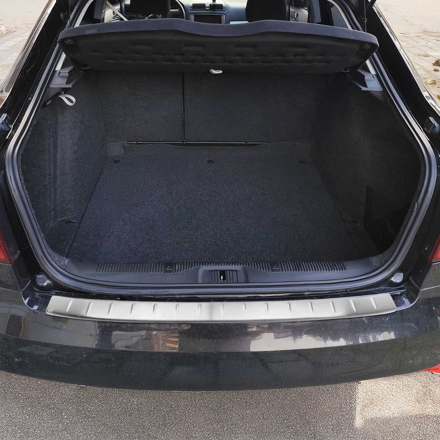 Ladekantenschutz Stoßstange für Skoda Octavia II Kombi 2009-2013 Chrom Gebürstet