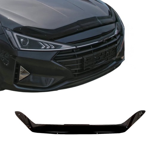 Motorhaube Deflektor Insektenschutz für Hyundai Elantra 2018-2021 Dunkel