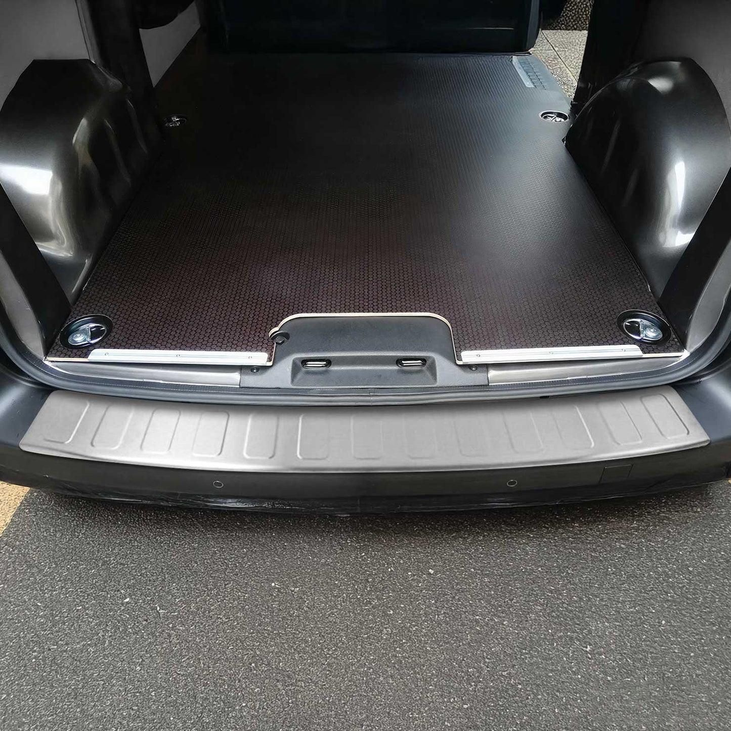 Protecție prag de portbagaj pentru Citroen Jumpy 2016-2025 L1 L2 Crom Periat