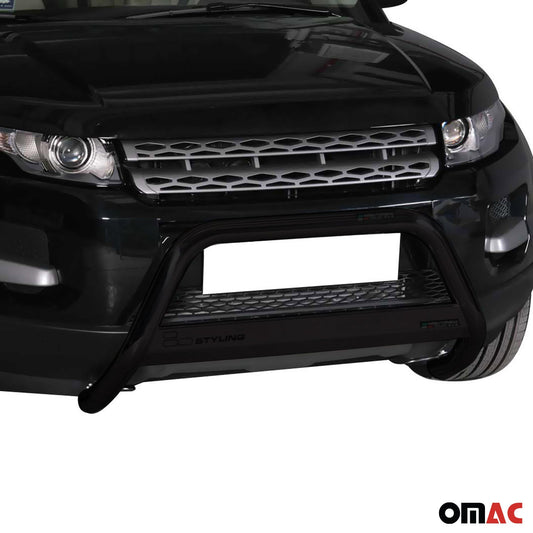 Bară de protecție/buton față pentru Range Rover Evoque 2011-2015, ø63mm, oțel, negru